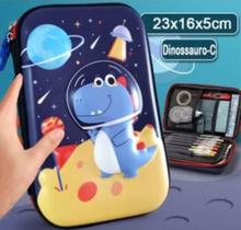 Estojo De Lápis De EVA Infantil Com Desenho De Astronauta /Dinossauro 3D Caixa Multifuncional