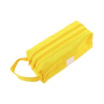 Estojo De Lápis De Lona De Grande Capacidade Com Dupla Camada Para Meninas, Material Escolar Para