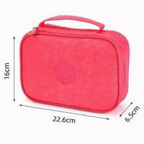 Estojo De Lápis Escolar Juvenil Box Jumbo Nylon Táctico Grande Com Divisória
