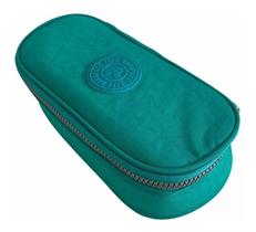 Estojo De Lápis Escolar Organizador 50 Pens Elástico Crinkle