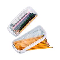 Estojo De Lápis Extra Grande E Espaçoso Multiuso Organizador Durável De Poliéster Para Materiais