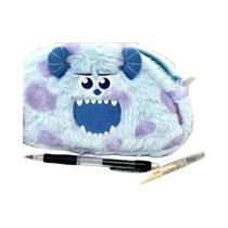 Estojo De Lápis Grande Capacidade Disney Plush Little Monster Sullivan Caixa De Armazenamento De