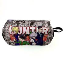 Estojo de lápis Hunters Hunters Double Zipper Cartoon Anime