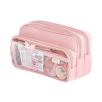 Estojo De Lápis Kawaii À Prova d'Água De Grande Capacidade, Bolsa De Canetas Multi-camadas, Material Estojo De Lápis Kawaii À Prova d'Água De Grande Capacidade, Bolsa De Canetas Multi-camadas, Material