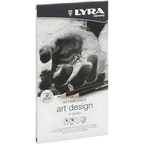 Estojo de Lápis Lyra Rembrandt Art Design Graduado 12 Peças