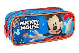 Estojo De Lápis Penal Duplo Mickey Mouse Infantil Meninos