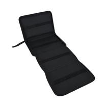 Estojo De Lápis Preto Dobrável Com 36/48/72 Compartimentos, Bolsa Profissional Para Lápis De Estojo De Lápis Preto Dobrável Com 36/48/72 Compartimentos, Bolsa Profissional Para Lápis De