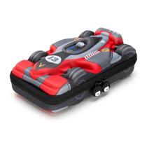 Estojo de Lápis Rockpapa - Grande Capacidade - Carro de Corrida (Cinza e Vermelho)