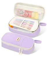 Estojo de lápis SUNEE Cute Aesthetic Purple para meninas adolescentes e adultas