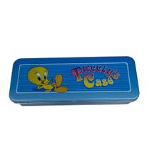 Estojo De Lata Escolar Para Armazenar Lapis Caneta Tema Looney Tunes Estojo De Lata Escolar Para Armazenar Lapis Caneta Tema Looney Tunes