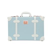 Estojo de Lembrança Vintage Unitravel para Bebês - Maleta Azul 18 Polegadas Estojo de Lembrança Vintage Unitravel para Bebês - Maleta Azul 18 Polegadas