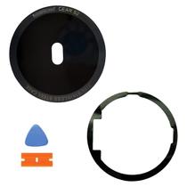 Estojo de lente traseira de vidro de reposição para Samsung Gear S2