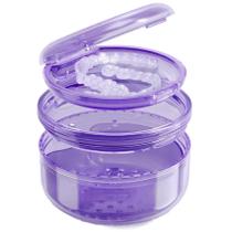 Estojo de limpeza de retentor 2 em 1 DOTCUTY Capa transparente