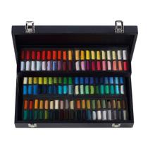 Estojo De Madeira Sennelier Pastel Seco Extra Soft 120 Cores
