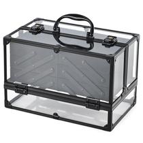 Estojo de maquiagem FRENESSA Portable Cosmetics Organizer preto Estojo de maquiagem FRENESSA Portable Cosmetics Organizer preto