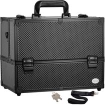 Estojo de maquiagem Joligrace Professional ajustável 14"