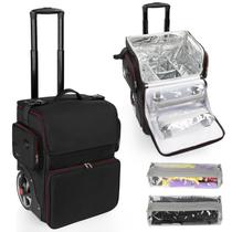 Estojo de maquiagem OCHEAL grande com bolsa e rodas removíveis Estojo de maquiagem OCHEAL grande com bolsa e rodas removíveis