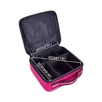 Estojo de Maquiagem Profissional de Grande Capacidade para Viagem