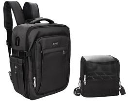 Estojo de maquiagem Relavel Professional Makeup Mochila preta