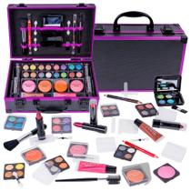 Estojo de Maquiagem SHANY Carry All Profissional - Kit Completo Roxo