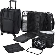 Estojo de maquiagem Stagiant Rolling Professional Travel Organizer Estojo de maquiagem Stagiant Rolling Professional Travel Organizer
