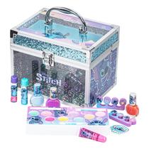 Estojo de Maquiagem Townley Girl Stitch Train para Meninas
