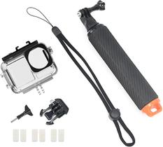 Estojo de mergulho e alça flutuante para DJI Osmo Action da Fotoleey