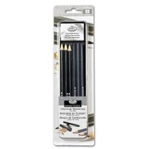 Estojo de Metal Grafite Royal & Langnickel Charcoal Sketching Art Set 8 Unidades Rset-art2605