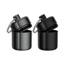 Estojo De Metal Impermeável Para Protetores Auriculares (2 Unidades) - Porta-Protetores Auriculares,