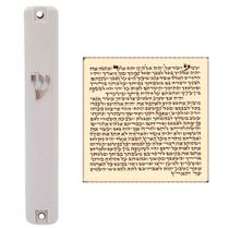 Estojo de Mezuzá à Prova d'Água TALISMAN4U Branco 10 cm Estojo de Mezuzá à Prova d'Água TALISMAN4U Branco 10 cm