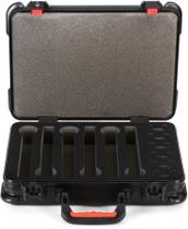 Estojo de microfone sem fio Gator Cases GTSA-MICW6 para 6 microfones