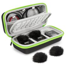 Estojo de microfone YOUSHARES Wireless Go II com 2 protetores de pára-brisas Estojo de microfone YOUSHARES Wireless Go II com 2 protetores de pára-brisas
