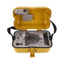 Estojo De Nível De Topografia Em Plástico Amarelo Com Trava Única Para Instrumento De Nivelamento De