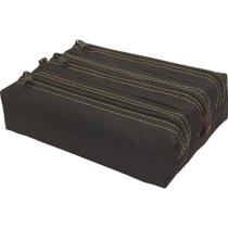 Estojo de NYLON Preto NYL 600 Triplo Estojo de NYLON Preto NYL 600 Triplo