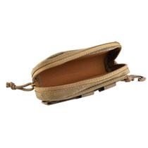 Estojo de óculos de sol Haofy Outdoor portátil à prova de choque cáqui Estojo de óculos de sol Haofy Outdoor portátil à prova de choque cáqui