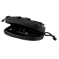 Estojo de óculos de sol Haofy Outdoor Portátil à Prova de Choque Preto Estojo de óculos de sol Haofy Outdoor Portátil à Prova de Choque Preto