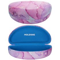 Estojo de óculos de sol Hard Shell molshine Lilac Marble Estojo de óculos de sol Hard Shell molshine Lilac Marble