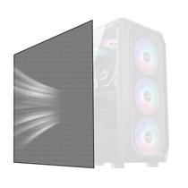 Estojo de PC para computador DIY Filtro de malha à prova de poeira de PVC 50x50cm Estojo de PC para computador DIY Filtro de malha à prova de poeira de PVC 50x50cm