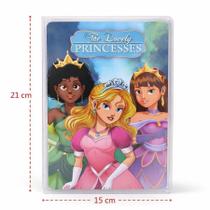 Estojo de Pintura 24 Peças The Lovely Princesses
