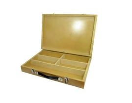 Estojo de Pintura Caixa 38x27x9 + Paleta de Pintura Mdf