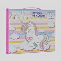 Estojo de Pintura Unicórnio Para Colorir 150 pçs Aquarela bora compra logo o prec. Estojo de Pintura Unicórnio Para Colorir 150 pçs Aquarela bora compra logo o prec.