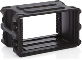 Estojo de prateleira Gator Cases Pro Series 6U 13 cm de profundidade, rotomoldado Estojo de prateleira Gator Cases Pro Series 6U 13 cm de profundidade, rotomoldado