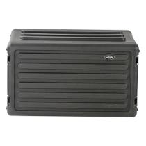 Estojo de prateleira SKB 6U Shallow Roto durável à prova d'água com travas Estojo de prateleira SKB 6U Shallow Roto durável à prova d'água com travas