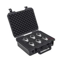 Estojo De Relógio Portátil À Prova d'Água Em Plástico ABS Com 3/4/6/8/15/24/32 Compartimentos Para