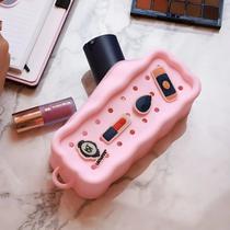 Estojo de Silicone Bruna Tavares com Pins Reposicionáveis