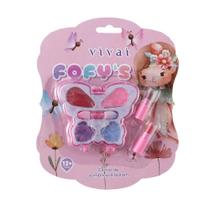 Estojo de Sombras e Batom Fofys Vivai ref 4112 Estojo de Sombras e Batom Fofys Vivai ref 4112