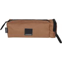 Estojo de Tecido Container Colors 1 Zíper - Mascavo