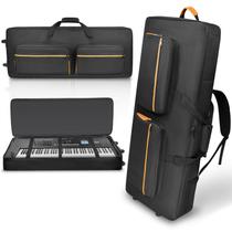 Estojo de teclado ORKELS 73/76 Key com rodas e alças Estojo de teclado ORKELS 73/76 Key com rodas e alças