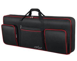 Estojo de Teclado SNIGJAT 61 Teclas - Macio, com Bolsos e à Prova d'Água Estojo de Teclado SNIGJAT 61 Teclas - Macio, com Bolsos e à Prova d'Água