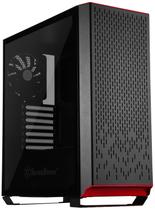 Estojo de torre de computador SilverStone SST-PM02B-G ATX preto
